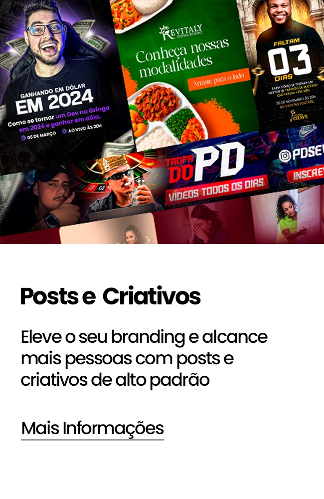 post e criativos